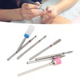 thumbnail image 2 of 7pcs Nail Drill Bits Tungsten Ceramic Gel Removal Left Right Handed Cuticle Remover Bits Manicure Tool, 2 of 5