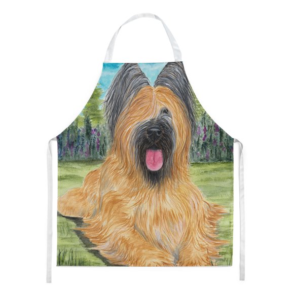 Carolines Treasures SS8035APRON Briard Apron Large multicolor