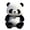 Black, variant on Toy Panda On Demand Emotional Mimics Natural Motions For Real Comfort Your Go To Comfort Hug Product toy1