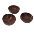 thumbnail image 3 of Coconut Bowl Set Leakage Proof Reusable Hand Polished Coconut Shell Bowls for Rice Dessert Salad Breakfast, 3 of 16