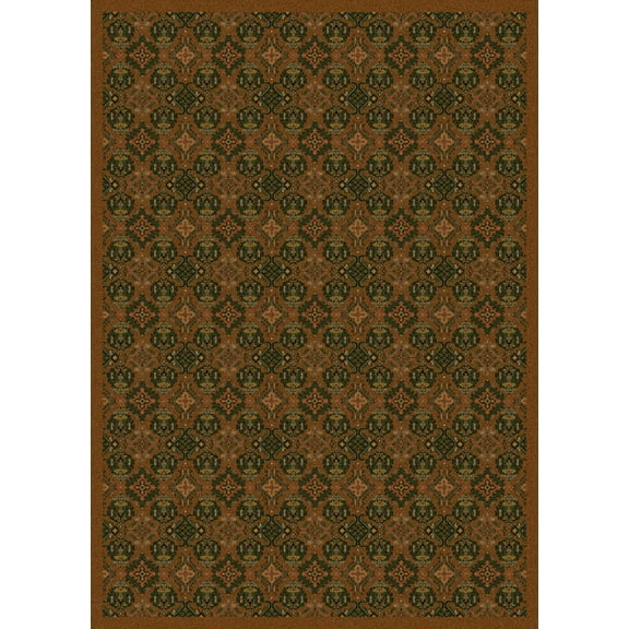 Milliken Design Center Area Rug TURKOMAN NUTMEG Turkoman Nutmeg 7' 8" x 10' 9" Rectangle