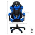 thumbnail image 2 of Silla Gamer Ergonómica Ejecutiva De Oficina Reposapies LUMO azul, 2 of 8
