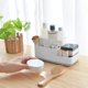 thumbnail image 5 of Multifunction Storage Box with Sub Grid Cosmetic Organizer (Beige), 5 of 5