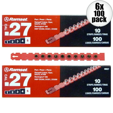 - Ramset 5RS27 Strips of 10 (200 total) #5