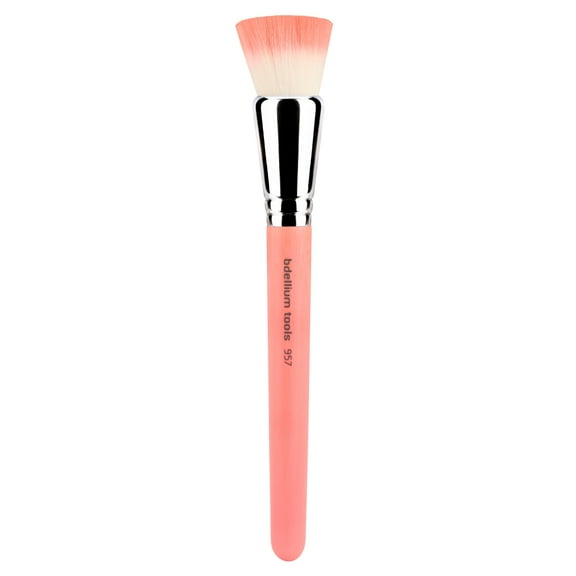 Bdellium Tools Bambu Precision Cheek Brush, Pink