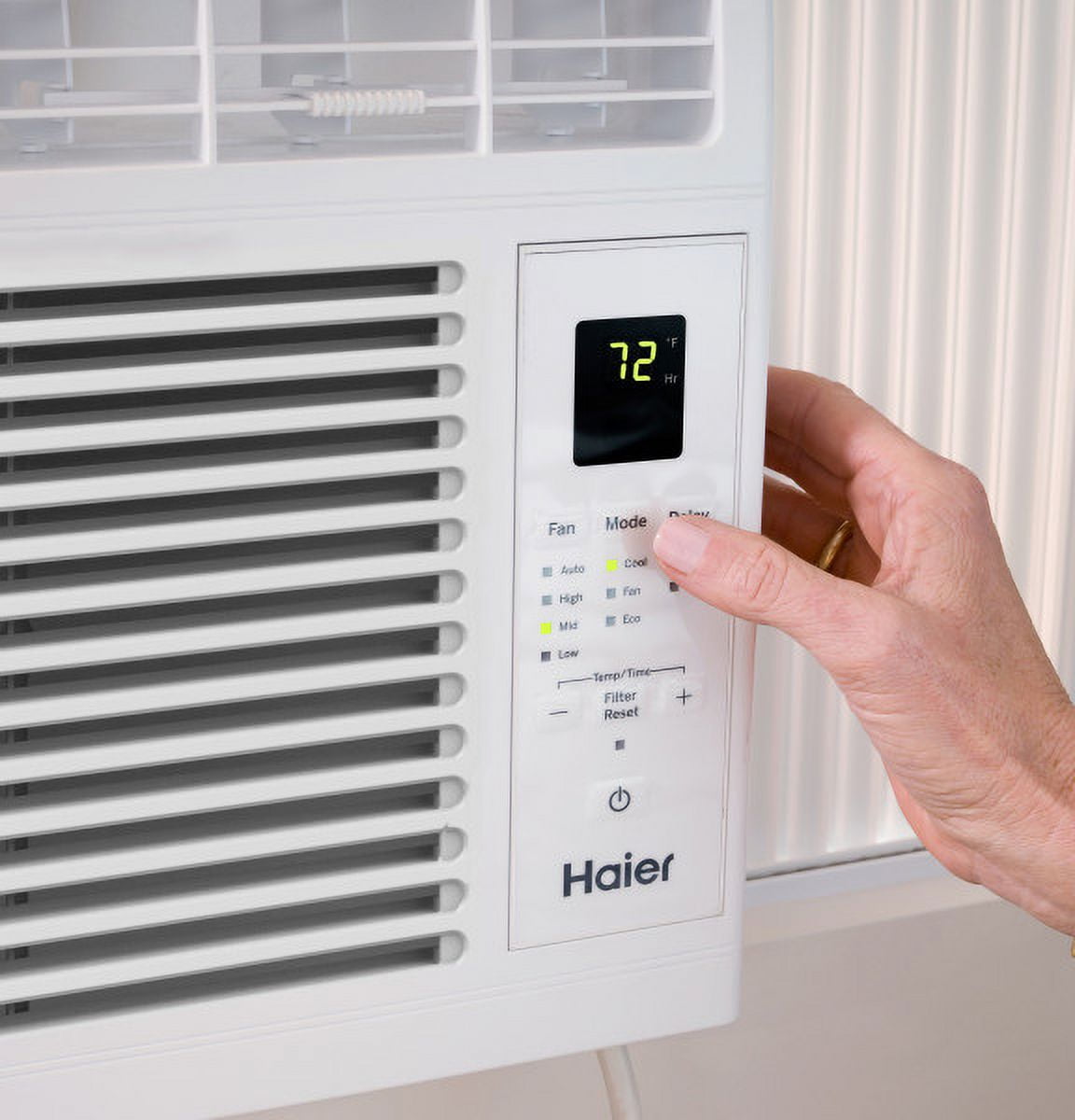 Haier 6,000 BTU Electronic Window Air Conditioner for Small Rooms up to 250 sq ft.