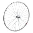 thumbnail image 1 of Wheel Rear 700 x 35, Silver, Bolt On, 3/8 Alloy FW 5-7Sp Silver Hub, 14g UCP Spokes, 36H, 1 of 3