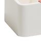 thumbnail image 2 of Dispensador de almohadillas de algodón, a prueba de polvo, ligero, exquisito, caja de soporte para hisopos de algodón, lápiz labial, color blanco, 2 of 5