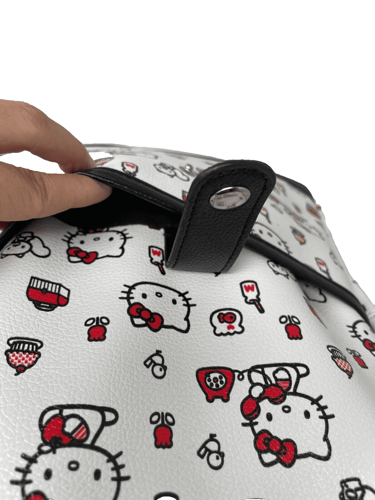 Sanrio Hello Kitty 11" PU Leather Fashion Backpack