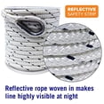 thumbnail image 2 of Premium Anchor Rope Double Braided Boat Anchor Line 100 ft White Marine Grade 3/8 Rope, 2 of 5