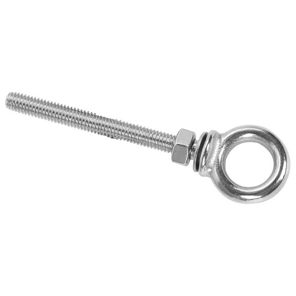 OUNONA Hammock Hanging Bolt Heavy Duty Eye Bolt Metal Lifting Ring Threaded Eye Bolt Ceiling Bolt