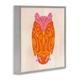 thumbnail image 2 of Stupell Industries Eclectic Vibrant Folk Owl Motif Gray Framed Giclee Art, 24 x 24, by The Paper Curator, 2 of 8