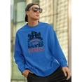 thumbnail image 2 of Welcome To Our Haunted House. Sweatshirt Men -Image by Shutterstock, Male 4X-Large, 2 of 4
