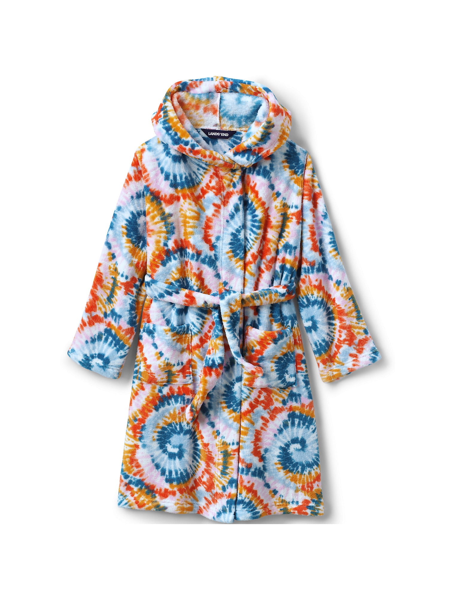 Lands' End Kids Fleece Hooded Robe