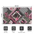 thumbnail image 5 of Pioneer Flower Floral Print Pattern Door Rugs,Washable Non Slip Door Mats Indoor,Decorative Door Mats,Entry Mat Indoor for Entrance,Bedroom,Kitchen,Bathroom,17"x30", 5 of 6