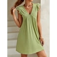 thumbnail image 4 of Richie House Summer Dress Sexy Backless Sleeveless Party Elegant Mini Dress Office Attire RHW4088-A-M, 4 of 5