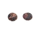 thumbnail image 4 of 10 piezas de piedras naturales multicolores Flatback Crafts para adorno de tarjetas mm Leopardo rojo, 4 of 9