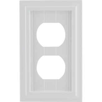 Pack 2 Placas De Pared Brainerd Fairhope – Doble Decorador, Acabado Plateado, Modelo 405538