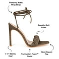 thumbnail image 5 of Journee Collection Womens Edelie Tru Comfort Foam Open Toe High Stiletto Pumps, 5 of 6