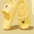 thumbnail image 6 of LIJCC Women Men Cartoon Bear Cute Funny Kawaii Slides Slippers Open Toe Slides Non-Slip Shower Shoes Soft House Anti Slip Cloud Slippers for Indoor & Outdoor, 6 of 6