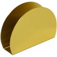 thumbnail image 1 of 1pc Gold Semicircle Stainless Steel Napkin Holder Tissue Dispenser Rust Resistant Serviette Napkin Case Display for Kitchen, Dining Tables, Parties, Countertops, Restaurant nd Bars, 1 of 4