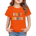thumbnail image 1 of LIJCC Garçons Filles Premier Jour de Première Année Rentrée des Classes T-Shirt en Coton T-Shirt à Manches Courtes Haut T-Shirt à Imprimé Lettres Haut de Rentrée, 1 of 5