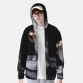thumbnail image 2 of Balery Black Cobra Snake Sudadera ligera de manga larga con capucha y protección solar UPF 50+ para hombre y mujer, ideal para pesca y running-XX-Large, 2 of 7
