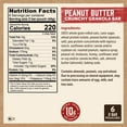 thumbnail image 4 of (2 pack) Kodiak Protein-Packed Peanut Butter Crunchy Granola Bars, 1.59 oz, 6 Count Cardboard Box, 4 of 11