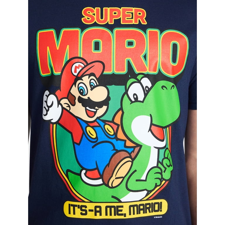 Super Mario Bros. Men's It's-a Me Graphic Tee photo 4