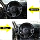 thumbnail image 4 of Carbon Fiber Car Steering Wheel Decoration Frame Trim for-BMW, 4 of 5