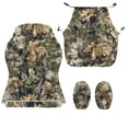 thumbnail image 7 of TSOVTHRID Forest Camo Hunting Print Set of 4 Gaming Chair Covers Slipcovers Elastic Gaming Armchair Cover Set Universal Computer Chair Seat Slipcovers with Armrest Covers, 7 of 7