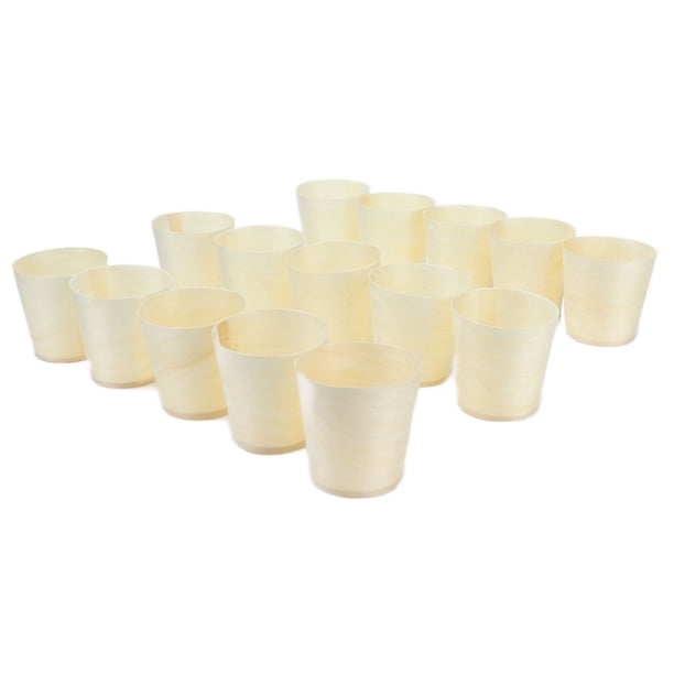 Taza de fiesta, taza de degustación desechable de 15 piezas, taza de degustación, decoración de mesa, diseño aerodinámico Jadeshay A