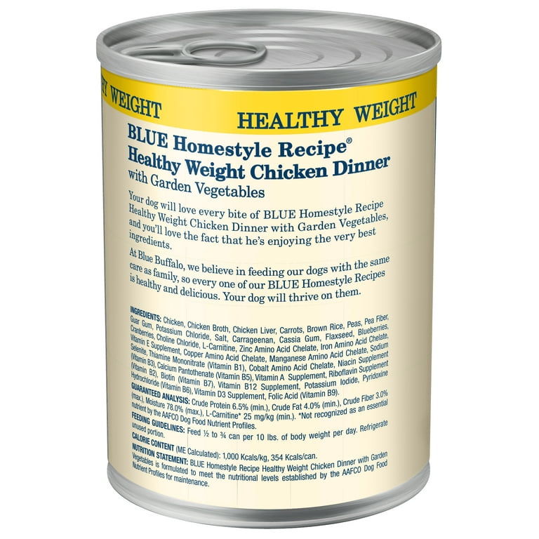 Blue buffalo chicken hot sale dinner with garden vegetables
