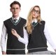 thumbnail image 3 of Disfraces de cosplay unisex suéter chaleco para hombre y mujer chaleco de otoño e invierno uniformes escolares sin mangas jersey de punto, 3 of 5