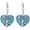 Heart 1, variant on 925 Sterling Silver Heart Turquoise Exquisite Dangle Earrings Boho Style Earrings Jewelry Gifts for Women Mother