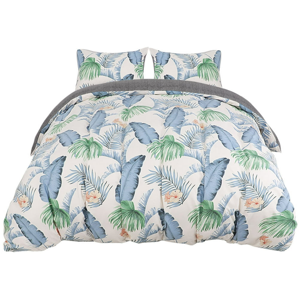 Unique Bargains Microfiber Bedding Duvet Cover Set King