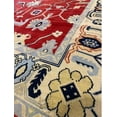 thumbnail image 5 of Carpet Hexagon leather Rug Patchwork Goat Hide Area Rug Hair On, 5 of 5