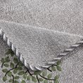 thumbnail image 5 of Fundas de sofá seccionales de algodón con bordado de hojas, color gris, beige y verde, estilo pastoral, para canapé, SP4306, ENVÍO GRATIS, 5 of 5