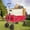 A-Red, variant on Collapsible Folding Wagon with 150Lbs Capacity, Outdoor Utility Wagon Cart with Wheels, Grocery Wagon for Sports, Camping, Garden and Shopping, 22"W X 13"D X 9"H Interior, Black