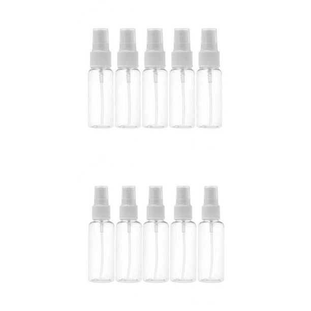 10PCS 30ml 50ml Mini bomba de botellas de atomizador cosmético de maquillaje plástico