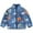 Blue, variant on Kids Baby Boy's Girl's Fleece Lined Jacket Spring Fall Winter Warm Coat with Hooded Toddle Padded Zipper Coats for Boys Girls 9M - 7T