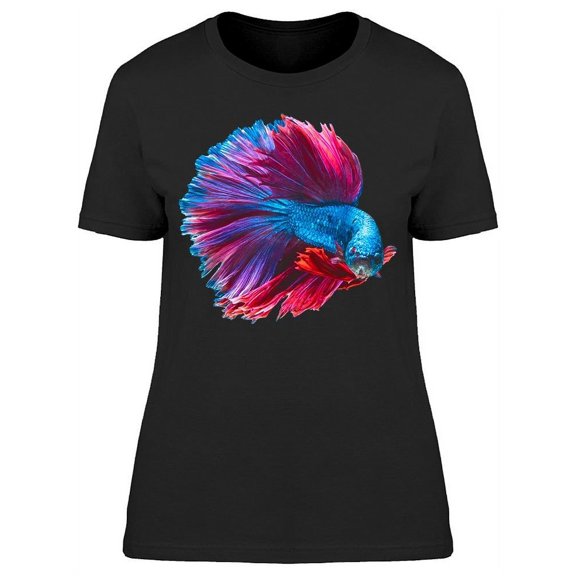 Super Amazing Color Betta Fish T-Shirt Women -Image by Shutterstock, Female Small