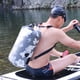 thumbnail image 4 of Sonducket Bolsa de Rafting, paquete de deriva resistente al desgaste, artesanía multipropósito, equipo de senderismo, saco seco impermeable, Deportes acuáticos 30L Hombros Verde, 4 of 6