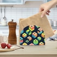 thumbnail image 2 of Yayeee Napkin Holder for Table Set of 2 Kitchen Paper Tissue Organization, Green Cubes, 2 of 8