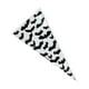 thumbnail image 3 of Billuyoard 100 Uds bolsa de cono de caramelo de Halloween fiesta palomitas de helado galletas almacenamiento de galletas bolsa de cono de Kits de decoración para fiestas estilo murciélago, 3 of 6