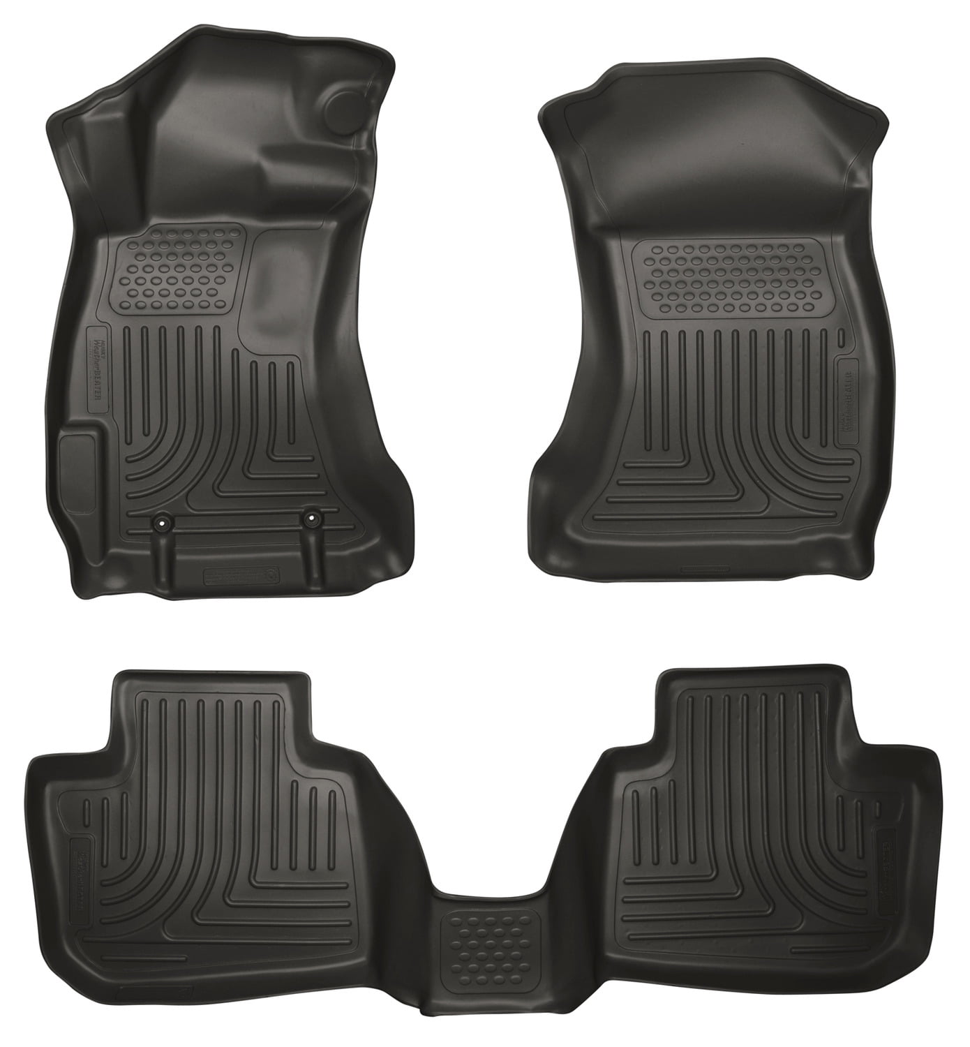 Husky Liners Front & 2nd Seat Floor Liners Fits 1012 Legacy/Outback