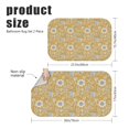 thumbnail image 3 of Pioneer Flower Floral Print Pattern Bath Mat Set Of 2,Non-Slip Rug for Bathroom,Kitchen,Bedroom,Entrance, 30x17 and 23.5x15.7 Inches, 3 of 5