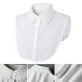 thumbnail image 2 of Women Cotton Classic Chiffon Clothes Accessories Lapel Shirt Fake Collar Blouse False Collar 4, 2 of 8