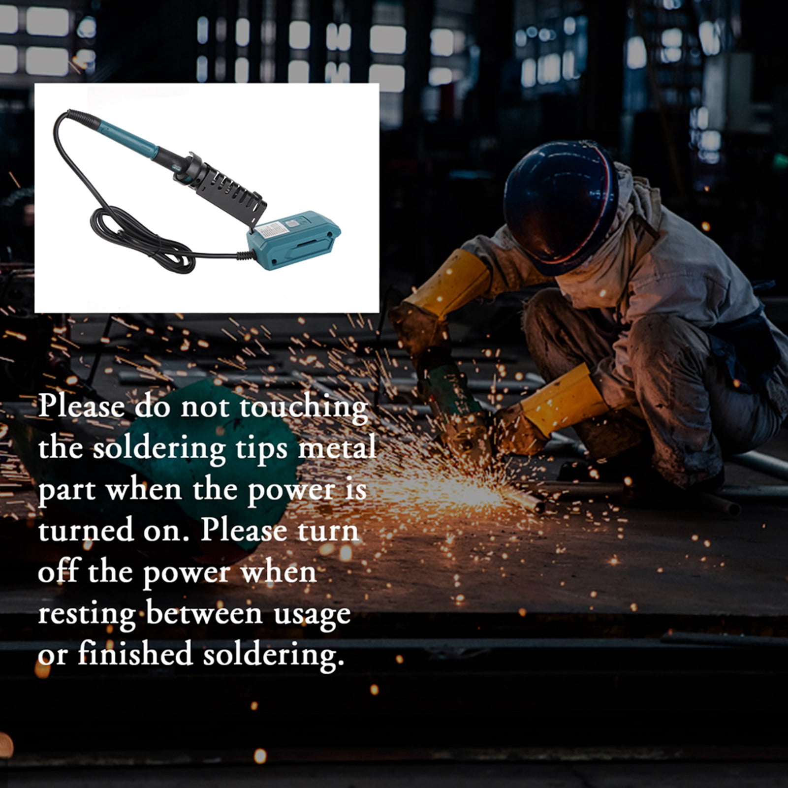 Iron Electric Soldering Iron 60W Digital Display Portable Internal Heat Fast Heating Soldering Iron