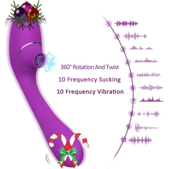 Dual Head Massager with 10 Modes, Handheld Massage Stick, Mini Massager for Neck Back Shoulder Legs Electric Kneading